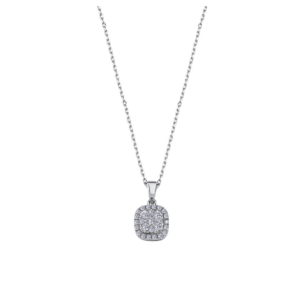 0.19 KARAT PIRLANTA TASARIM KOLYE