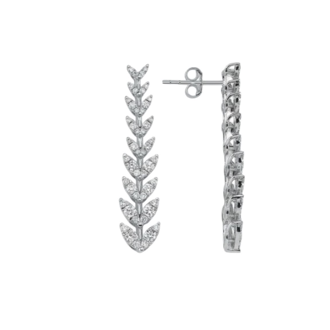1.05 Karat Pırlanta Küpe
